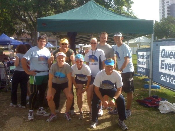 Some of the Half and 10km runners: Fabian, Emily, Jerrod, Mary, Pamela, Jonas, Stan, Jacko